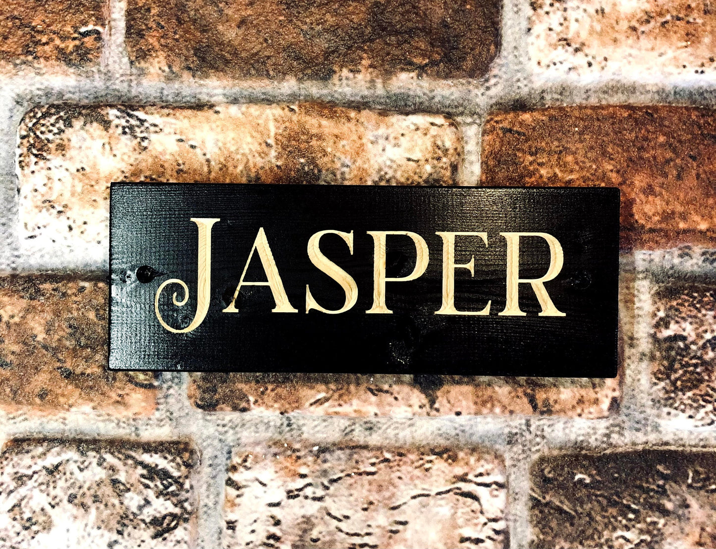 Personalised Horse Stable/Stall Name Sign - Mirosa Ebony