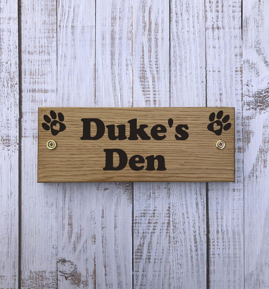 Personalised Dog Sign, Pet Name Sign, Dog Name Sign, Dog Lover Sign, Pet Decor, Kennel Decor, Dog Paw Sign, Signs about Dogs, Cat Name Sign